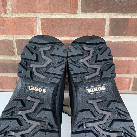 Sorel conquest tan lace up snow waterproof boots - Picture 8 of 9